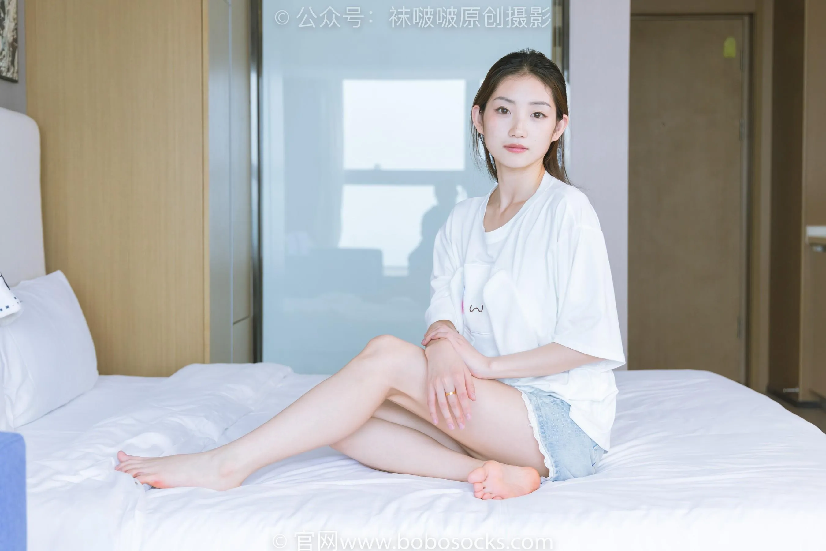[BoBoSocks袜啵啵]NO.228 小沫-板鞋、厚肉丝、裸足[23] [55P]插图7